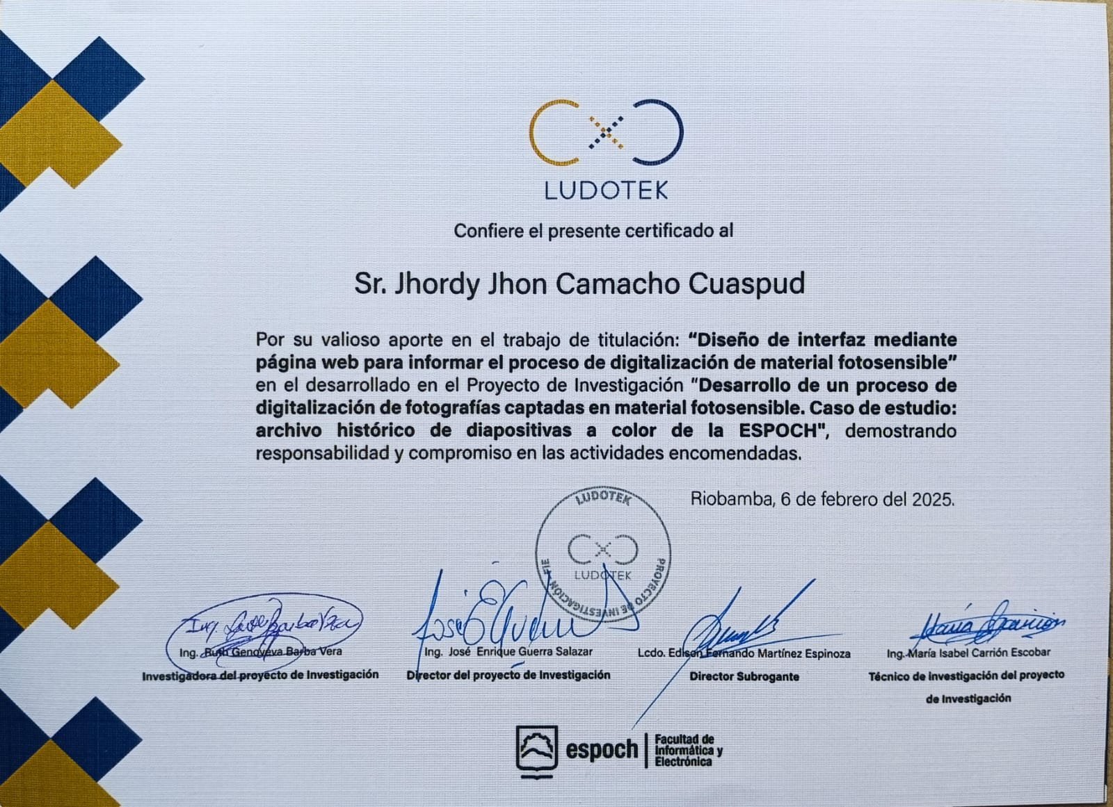 Certificado 2